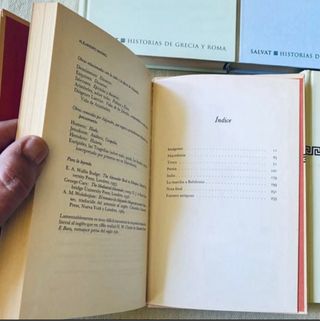 Historias de Grecia y Roma. 5 ejemplares.