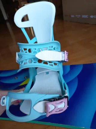 Tabla Snowboard Burton V-Flying + Fijaciones