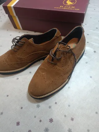 Zapatos El Ganso Piel Marrón Talla 41