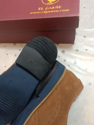 Zapatos El Ganso Piel Marrón Talla 41