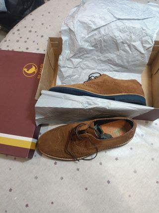 Zapatos El Ganso Piel Marrón Talla 41