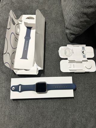 Apple Watch SE 2 44mm Plata/Azul