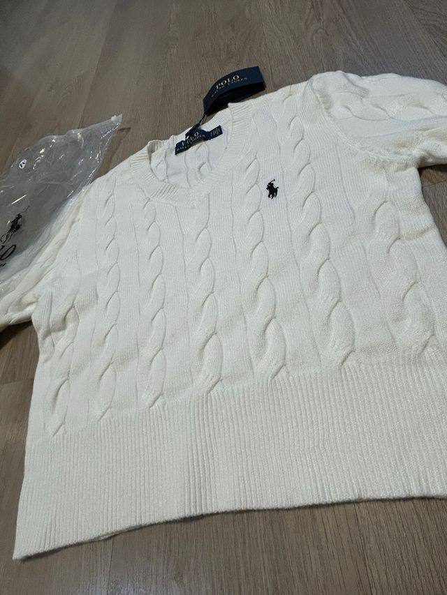 Jersey Polo Ralph Lauren Blanco