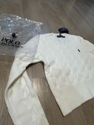 Jersey Polo Ralph Lauren Blanco