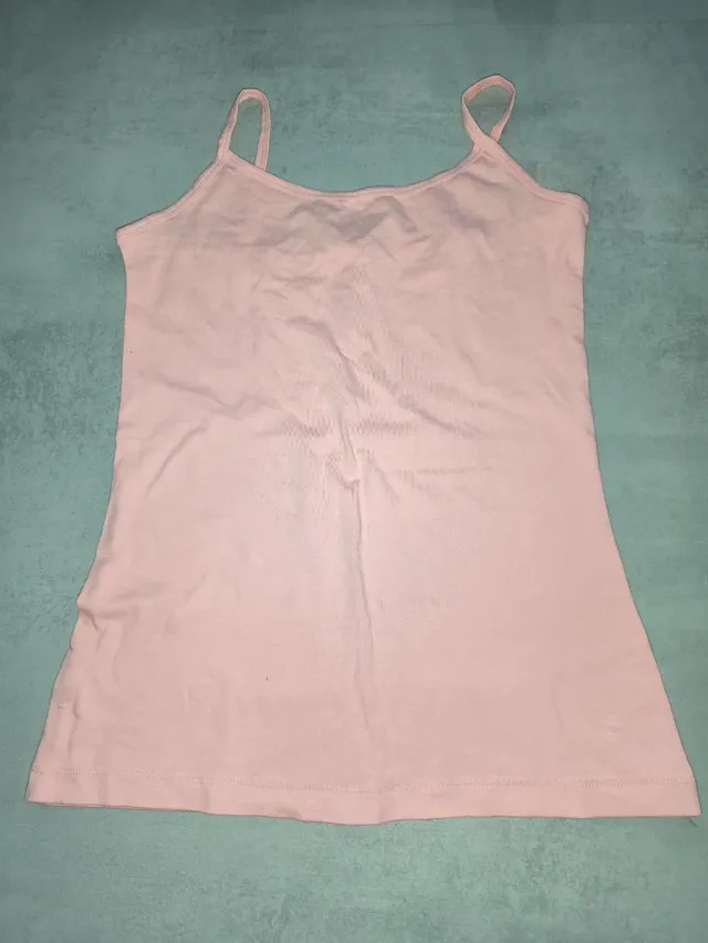 Camiseta tirantes rosa