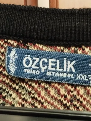 Cardigan ÖZÇELİK manica lunga taglia unica