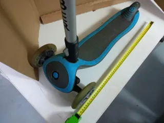 Patinete Globber 3 ruedas azul