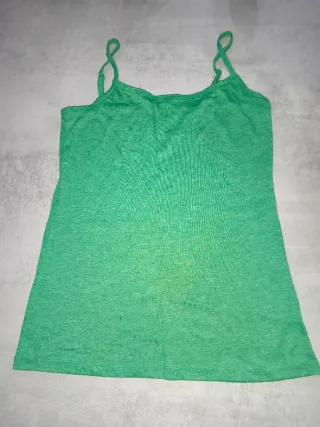 Camiseta de tirantes verde