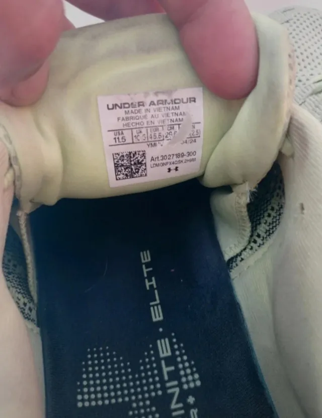 Zapatillas Under Armour Infinite Elite Verdes