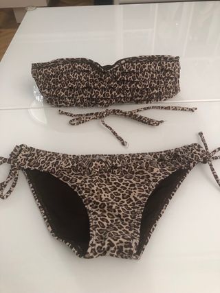 Bikini estampado leopardo
