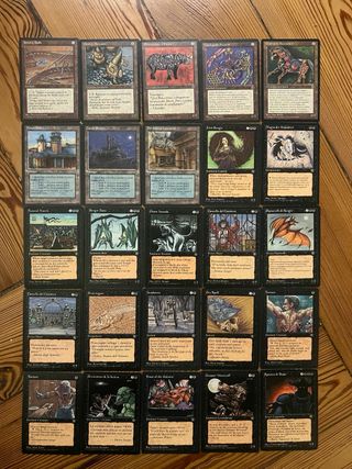 91 Carte Magic The Gathering Vintage