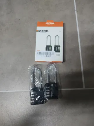 2 Candados GRIFEMA con clave