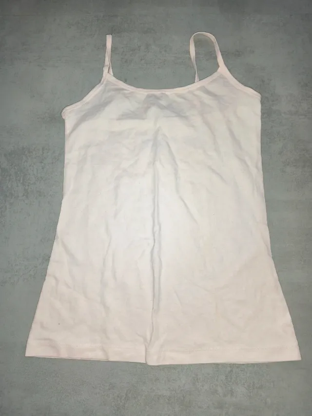 Camiseta tirantes rosa palo