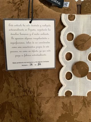 Vestido Mónica Cordera Edición Limitada