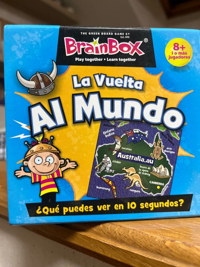BrainBox La Vuelta Al Mundo Juego de Mesa