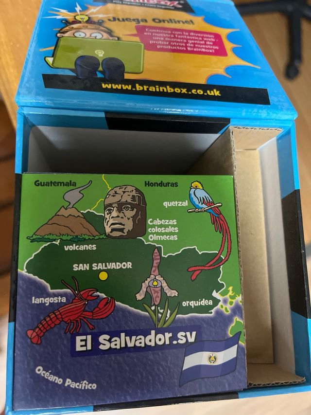 BrainBox La Vuelta Al Mundo Juego de Mesa