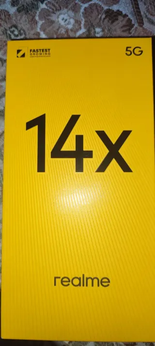 Móvil Realme 14x 5G, nuevo a estrenar en su caja
