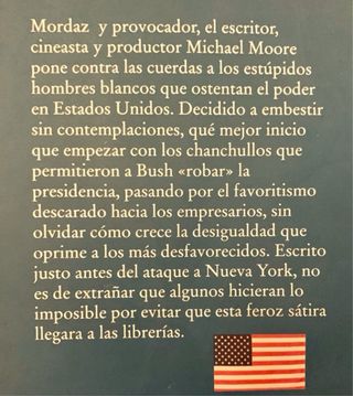 MICHAEL MOORE. 2 geniales libros sobre América.