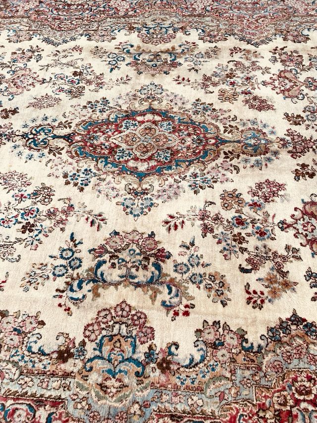 Tappeto Persiano Kerman Ravar Anni '50