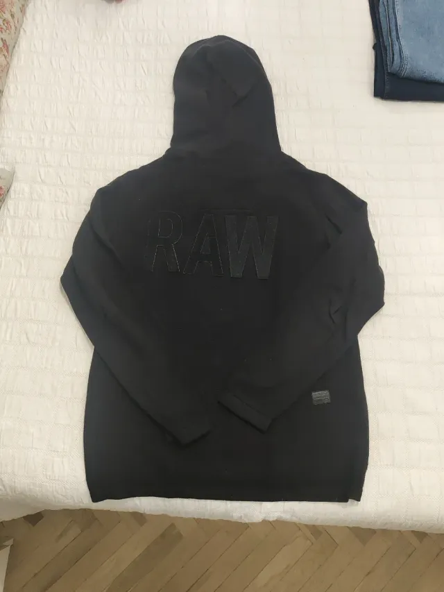 Sudadera con capucha G-Star RAW negra