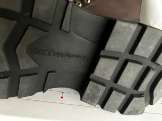 Stivali Alexander McQueen neri marroni