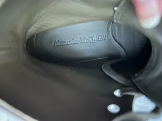 Stivali Alexander McQueen neri marroni