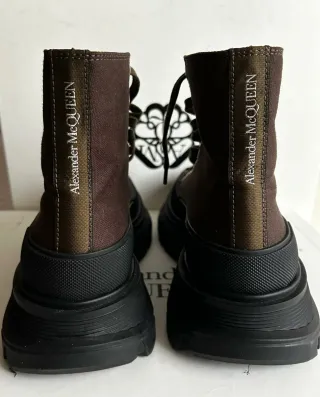 Stivali Alexander McQueen neri marroni
