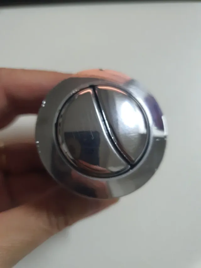 Pulsador doble cisterna WC