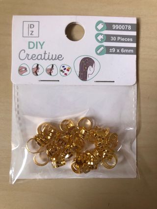 Joyas para el pelo doradas