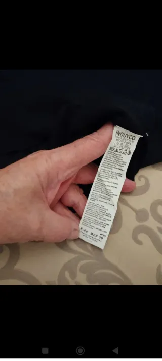 Jersey lana cuello alto negro