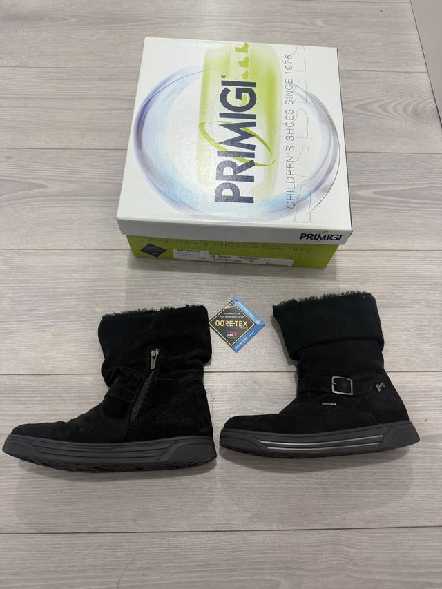 Botas Primigi Gore-Tex Negras Talla 34