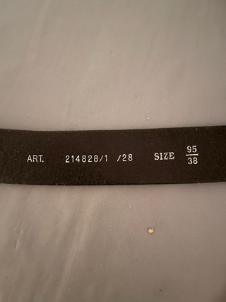 Cinturón Levi's Marrón Hebilla Metálica