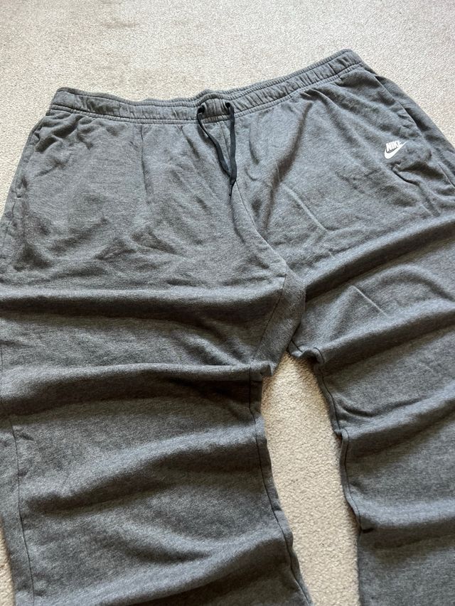 Pantalón Ancho de Chándal Nike Gris
