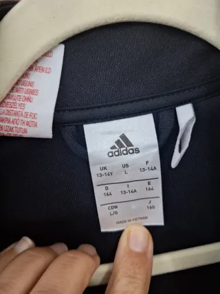 Chándal Adidas chico negro , talla 13-14 niño