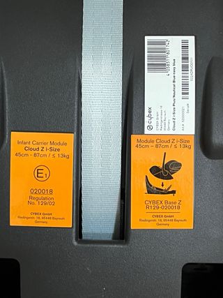 Maxi Cosi Silla auto 0 Cloud Z Isize Cybexx