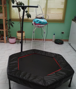 SportPlus Trampolín Fitness Hexagonal