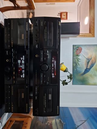 Platina Cassette JVC TD-W254 Doble