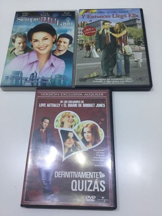 3 DVDs Comedia Romántica (Español)