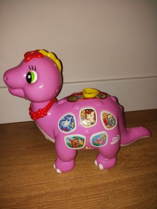 Juguete interactivo rosa para bebé