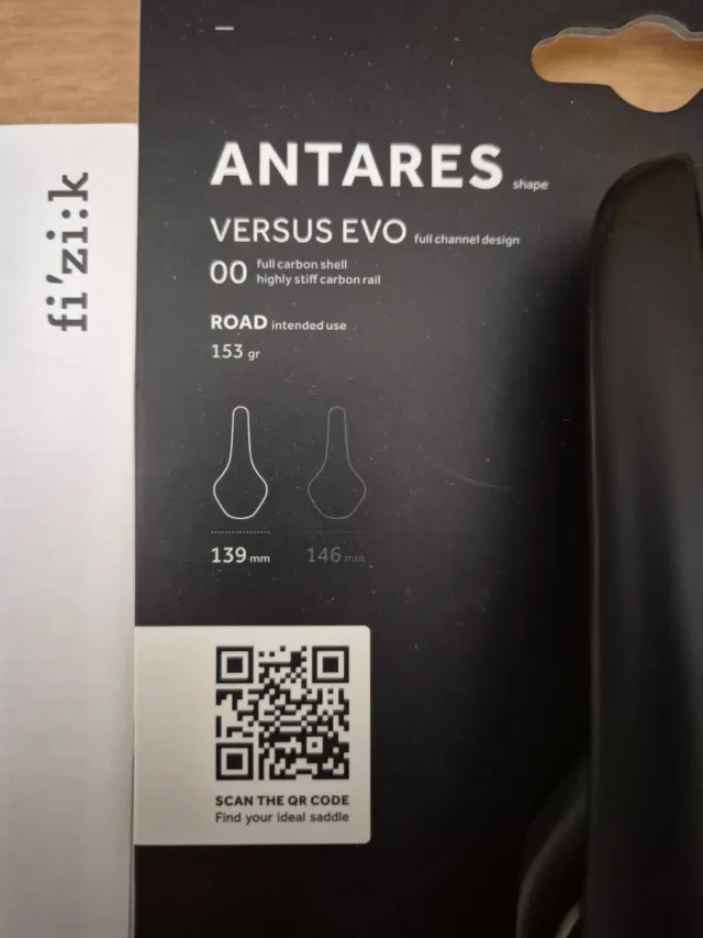 Sillín Fizik Antares Versus Evo Carbono