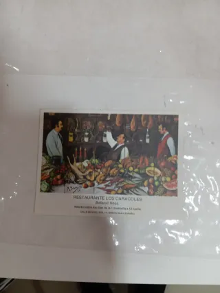 Postal Antigua Restaurante Los Caracoles