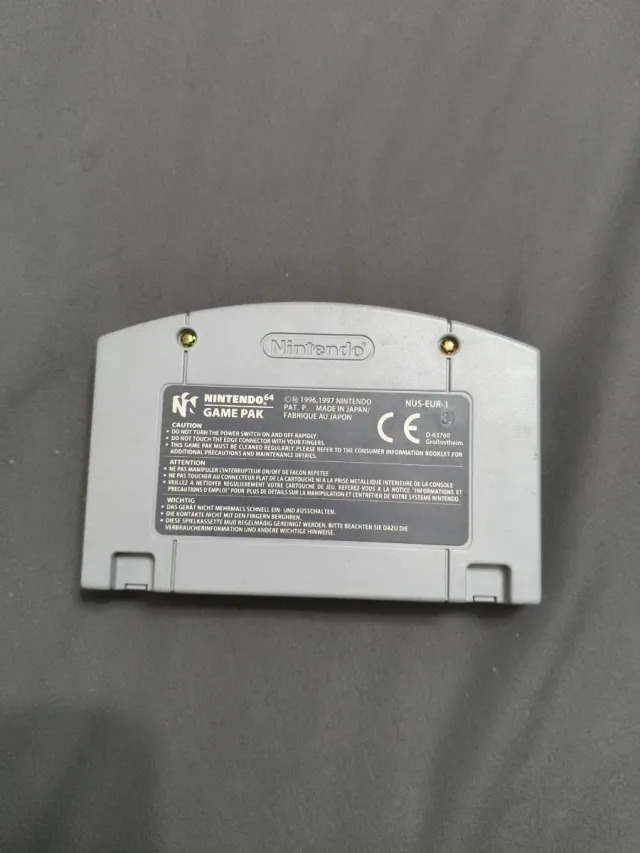 Zelda Ocarina of Time N64 Cartucho EUR