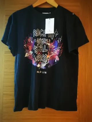 Camiseta Scalpers Rock World Tour Negra