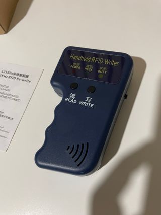 Copiador Lector Escritor RFID + 9 tarjetas