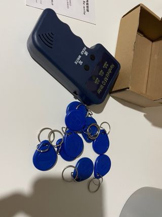 Copiador Lector Escritor RFID + 9 tarjetas