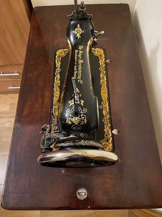 Máquina de coser SINGER restaurada