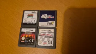 Nintendo DS Blanca+cargador+juegos