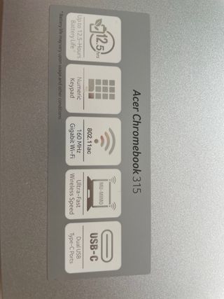Acer Chromebook 315 CB315-3H Plata