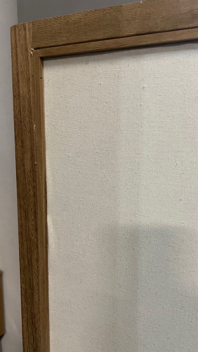 Biombo separador lino