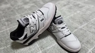 New Balance 550 Bambas Blancas y Negras